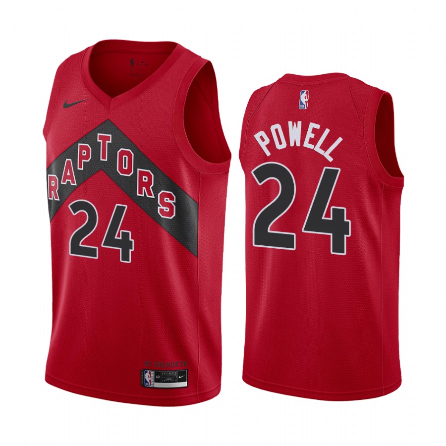 Norman Powell Toronto Raptors Red Icon Edition New Uniform 2020-21 Jersey