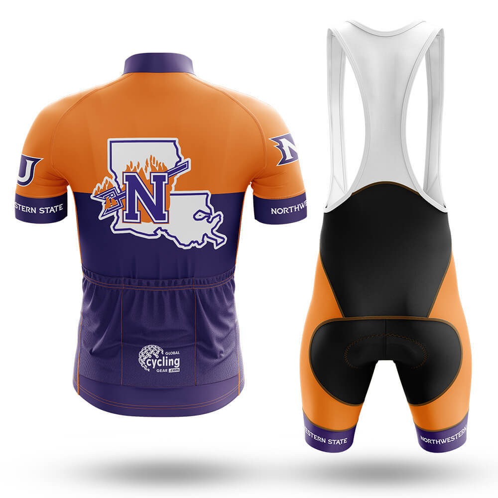 Alternative view of Northwestern State University V2 - Men's Cycling Kit