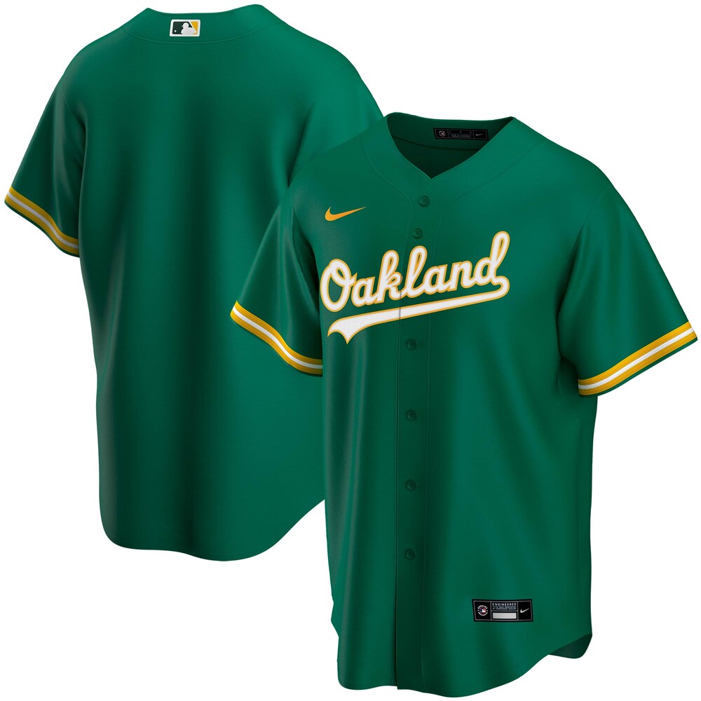 Oakland Athletics Alternate 2020 Team Jersey - Kelly Green