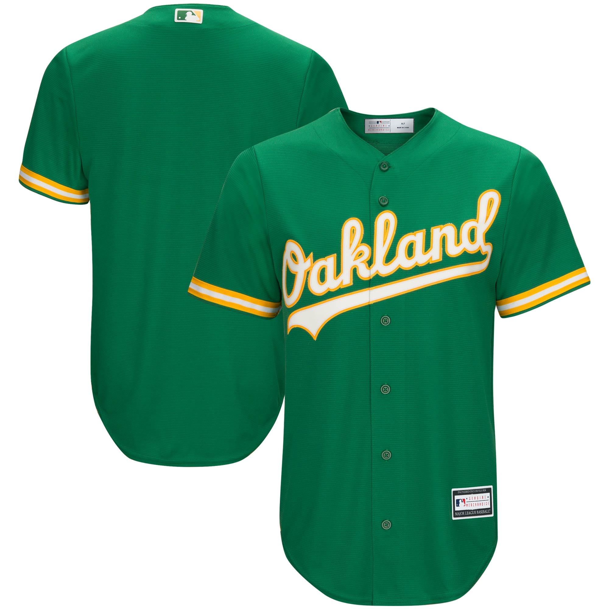 Oakland Athletics Big & Tall Replica Team Jersey – Kelly Green