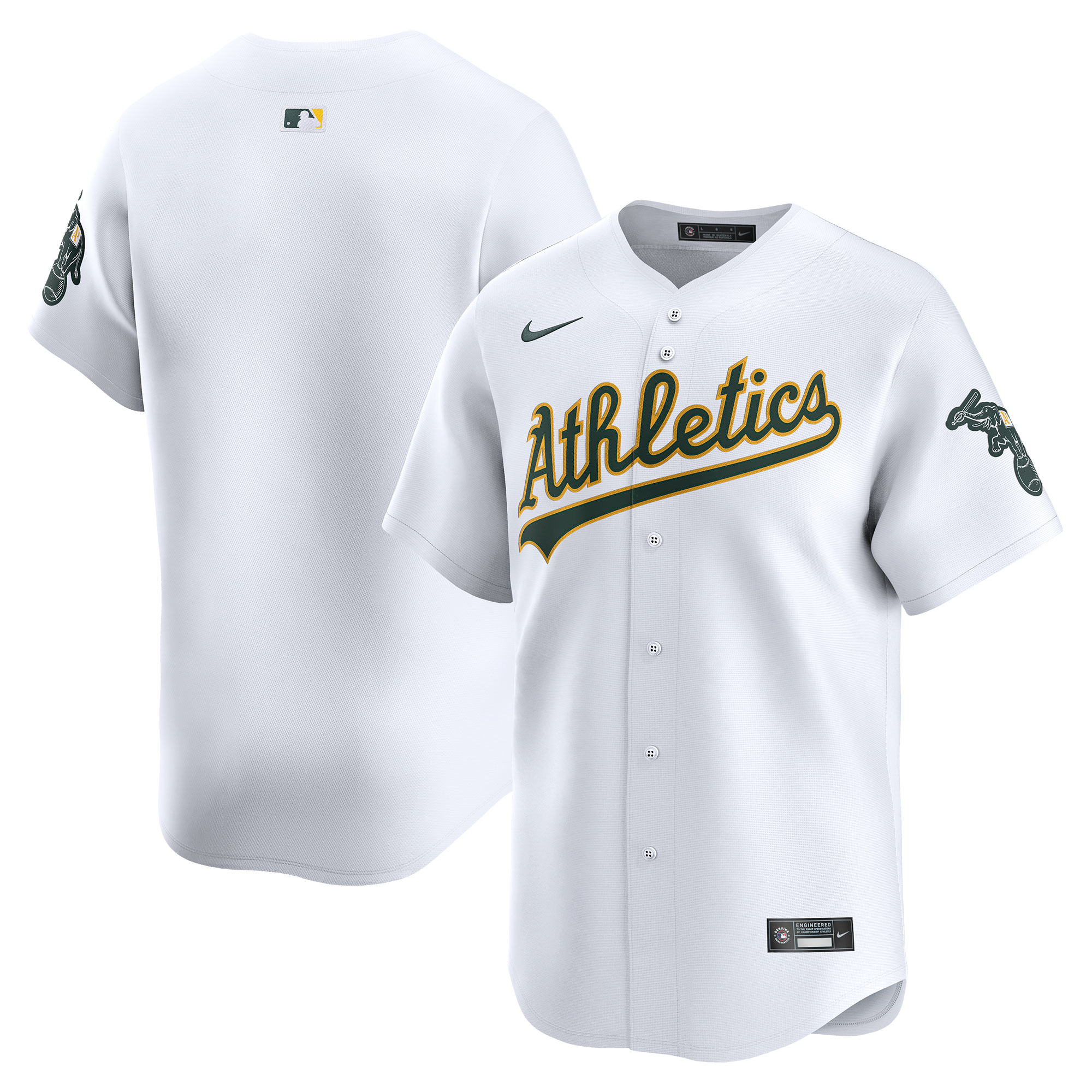 Oakland Athletics Home Limited Jersey - White