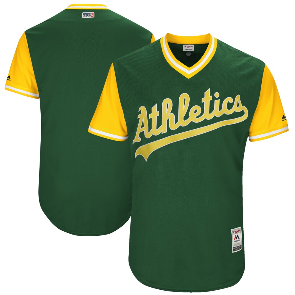 Oakland Athletics Majestic 2017 Players Weekend Team Jersey - Green