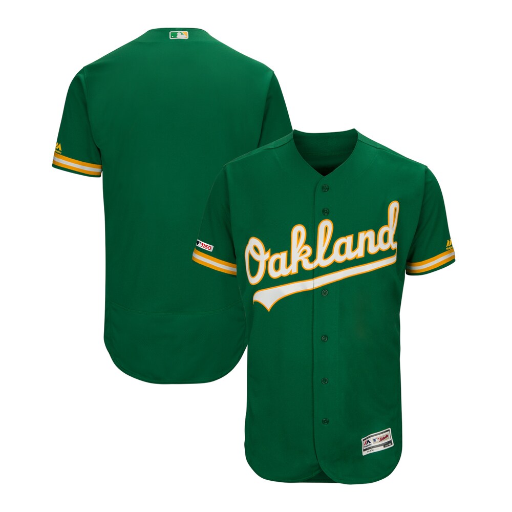 Oakland Athletics Majestic Alternate Flex Base Jersey Ãƒâ€šÃ¢â‚¬â€œ Green