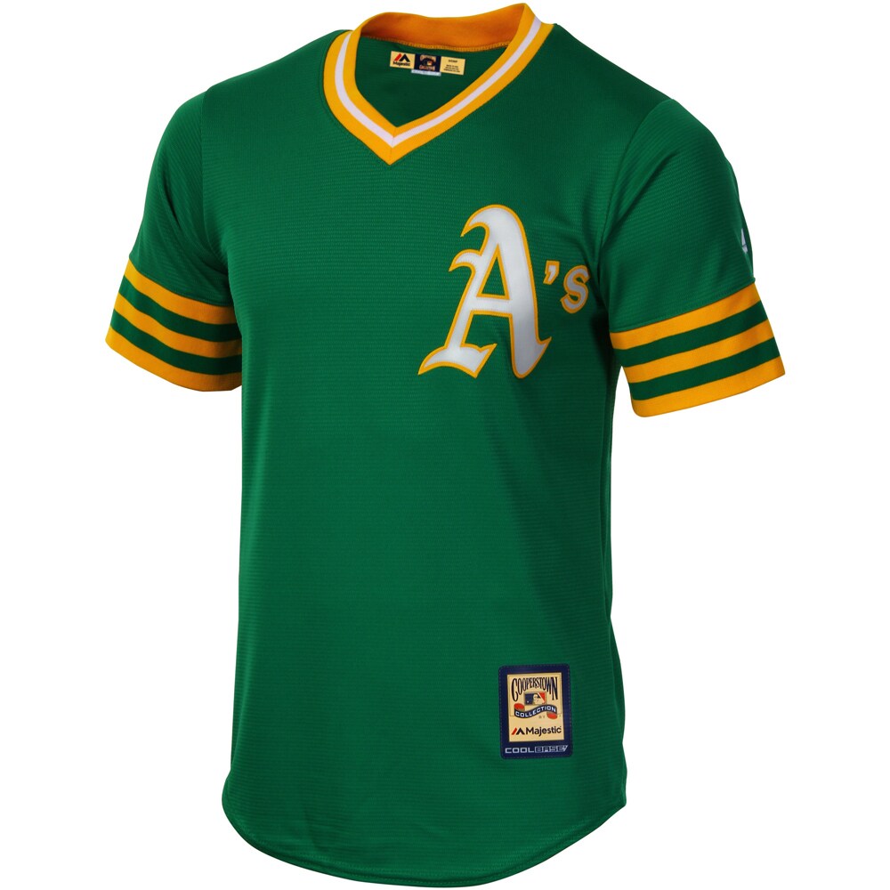 Oakland Athletics Majestic Cooperstown Cool Base Team Jersey - Green