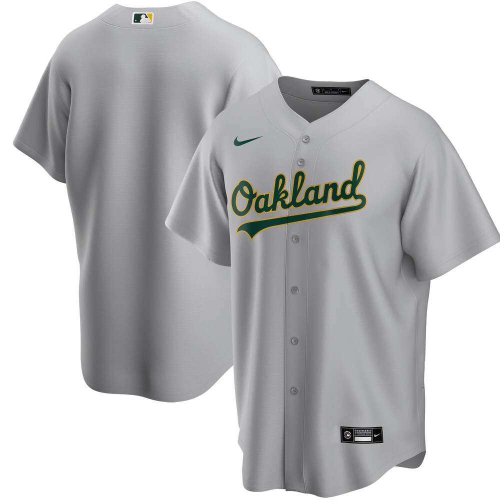 Oakland Athletics Road 2020 Team Jersey - Gray Color