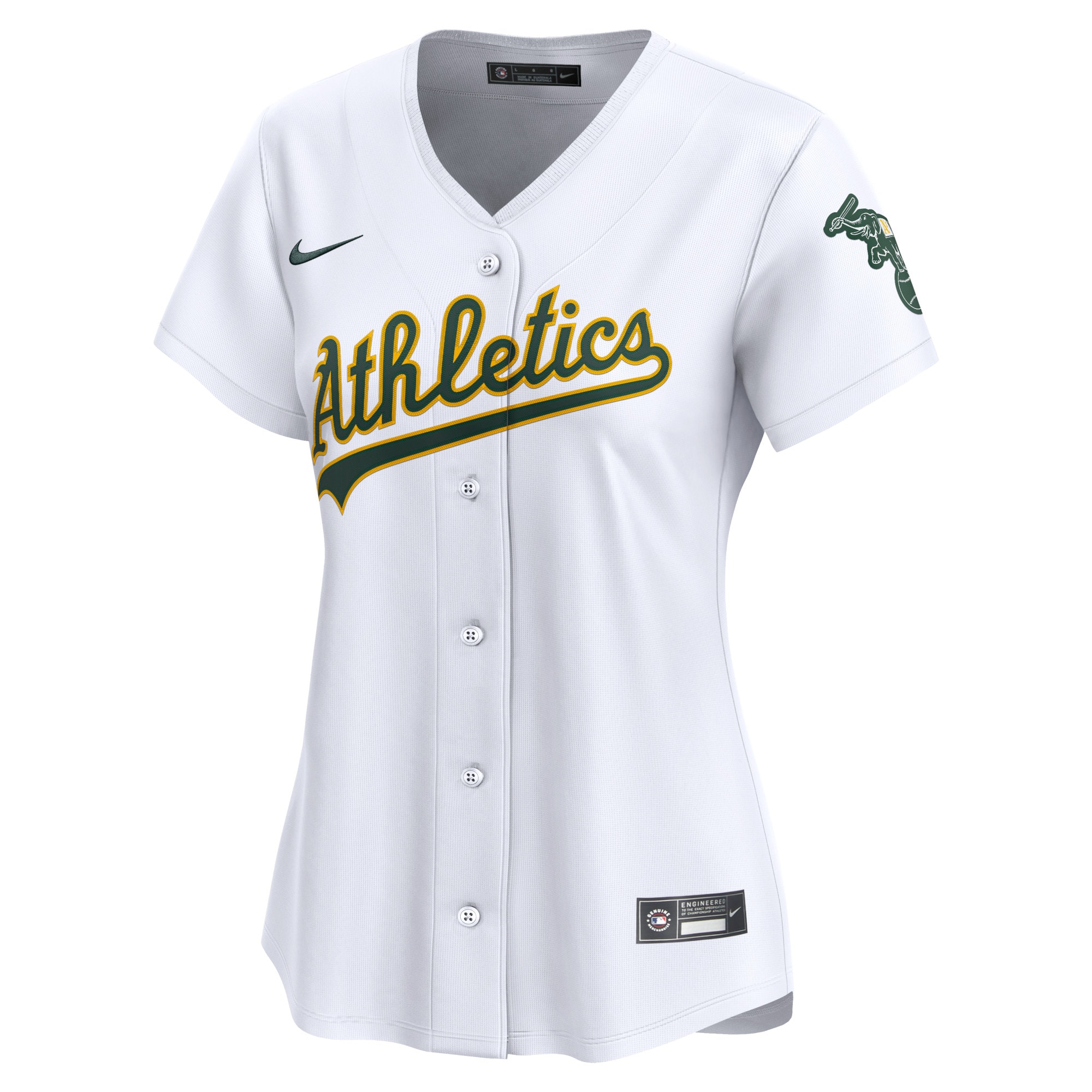 Alternative view of Oakland Athletics Women's Home Limited Jersey - White