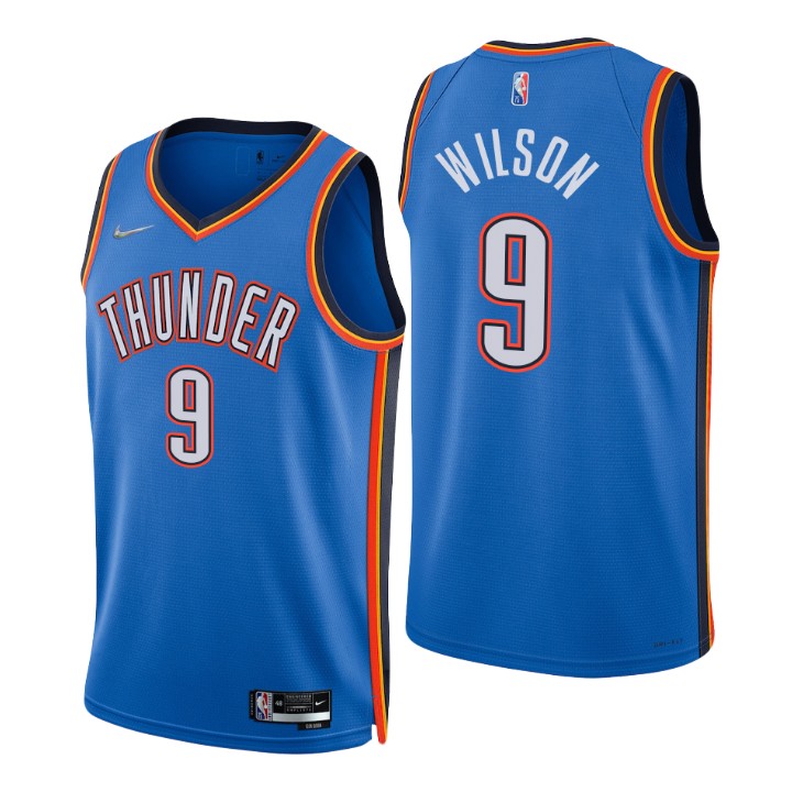 Oklahoma City Thunder D. J. Wilson 75th Anniversary Diamond Jersey Icon