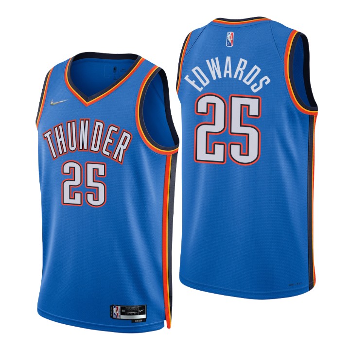 Oklahoma City Thunder Rob Edwards 75th Anniversary Diamond Jersey Icon