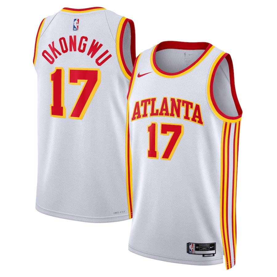 Onyeka Okongwu 17 Atlanta Hawks Unisex Swingman Jersey - Association Edition - White - JS689 