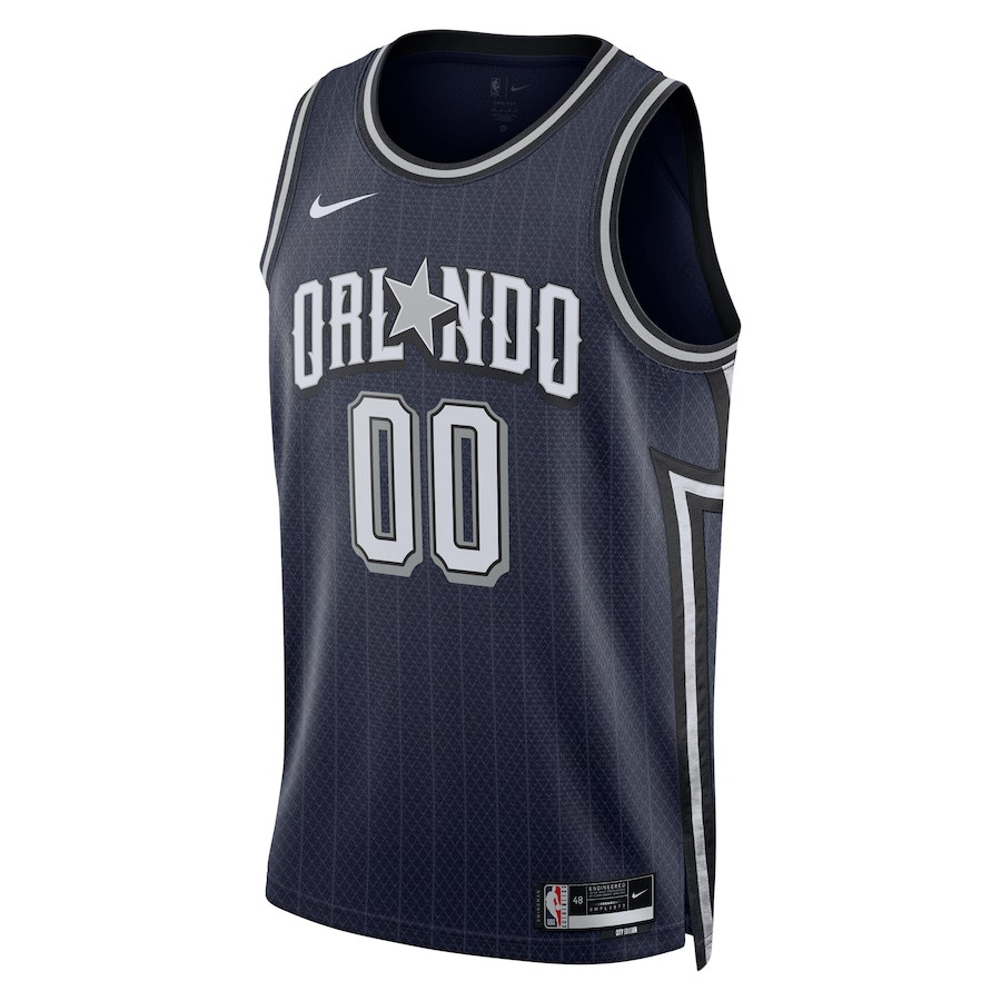 Alternative view of Orlando Magic 2023/24 City Edition Swingman Custom Jersey - Navy - JS850 