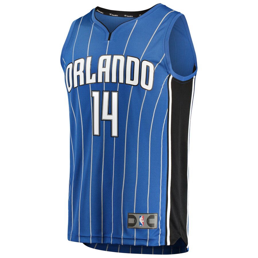 Alternative view of Orlando Magic Dj Augustin Fanatics Branded Youth Fast Break Player Jersey - Icon Edition - Blue