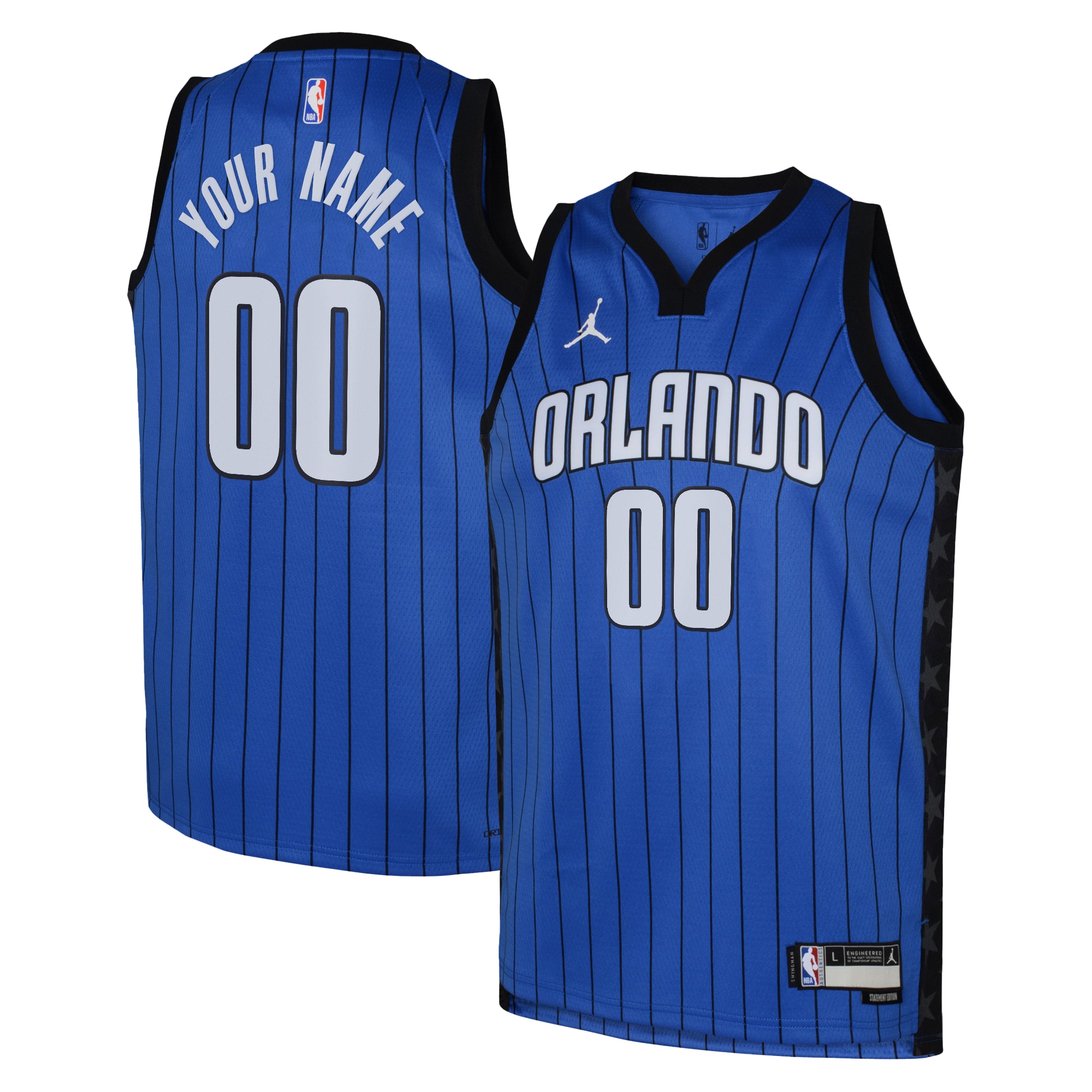 Orlando Magic Jordan Statement Edition Swingman Jersey - Custom - Youth - JS983 