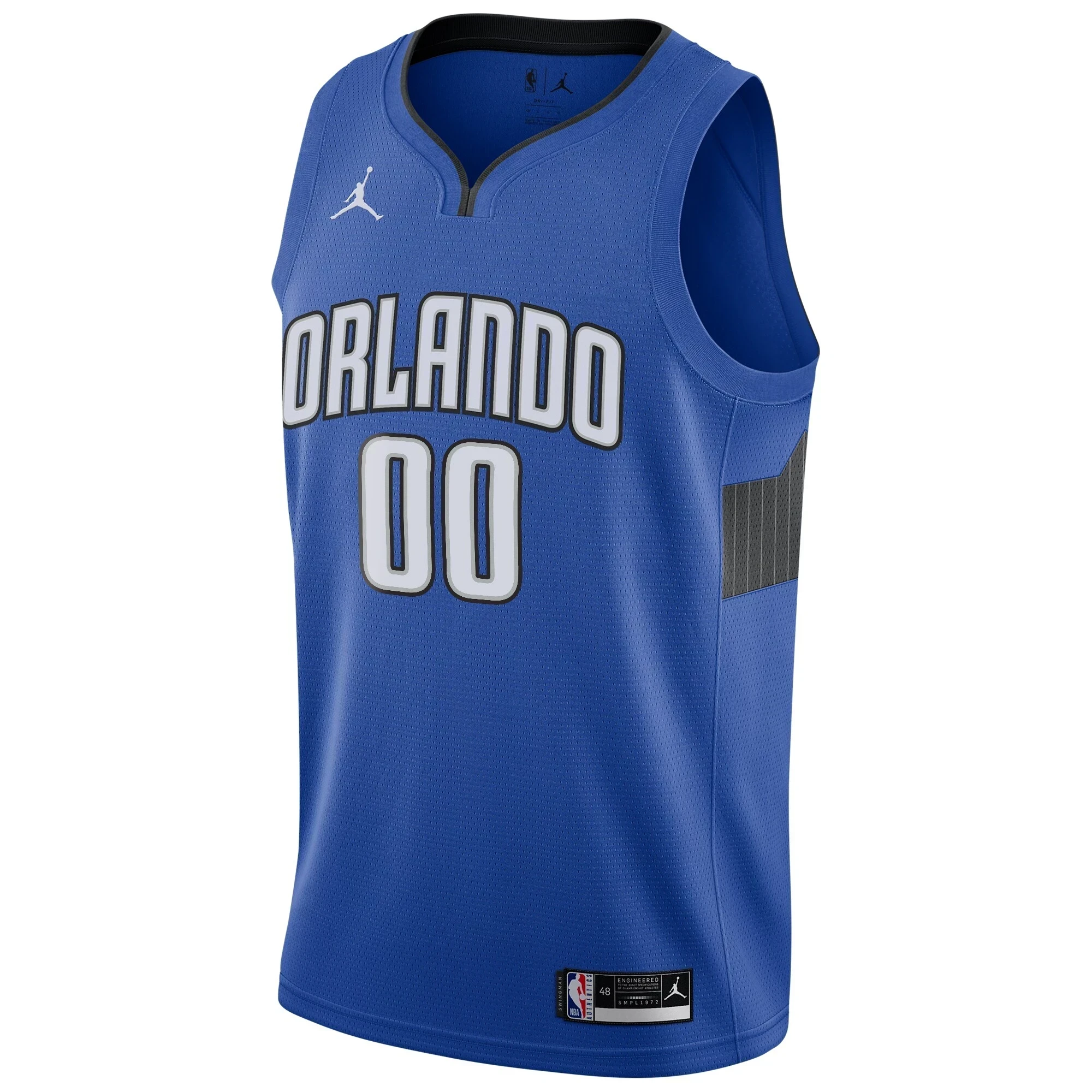 Alternative view of Orlando Magic Swingman Custom Jersey - Statement Edition - Blue - JS706 