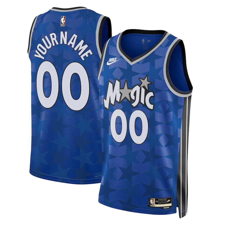 Orlando Magic Unisex 2023/24 Custom Swingman Jersey – Classic Edition - Blue - JS690 