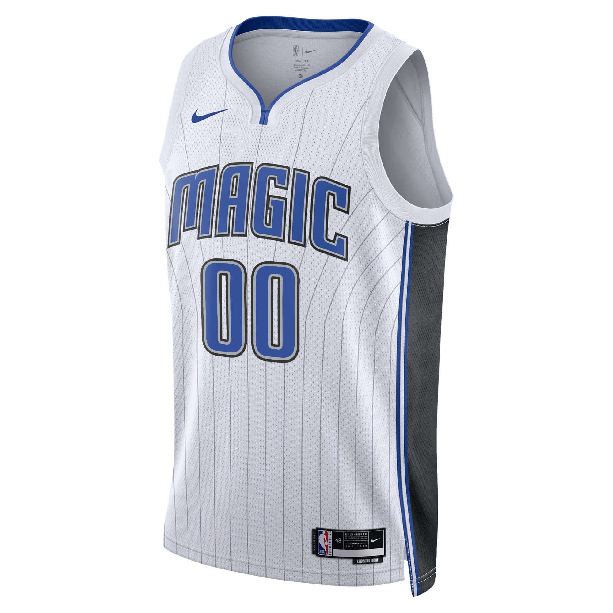 Alternative view of Orlando Magic Unisex Swingman Custom Jersey White - Association Edition