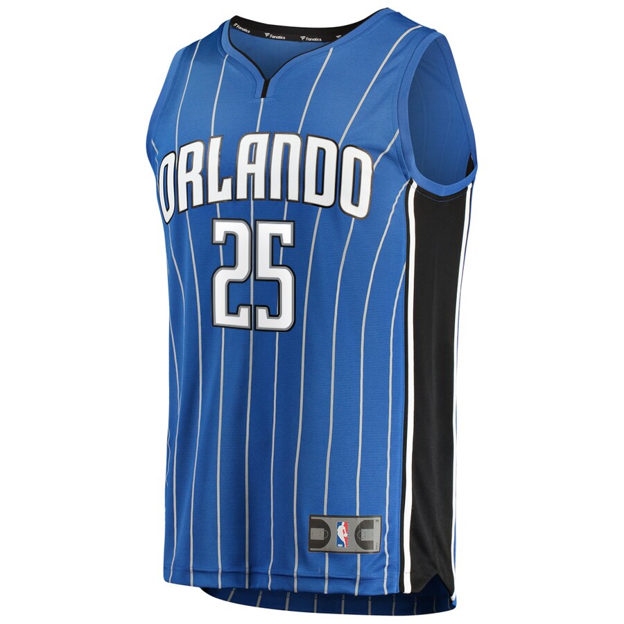 Alternative view of Orlando Magic Wesley Iwundu Fanatics Branded Youth Fast Break Player Jersey - Icon Edition - Blue