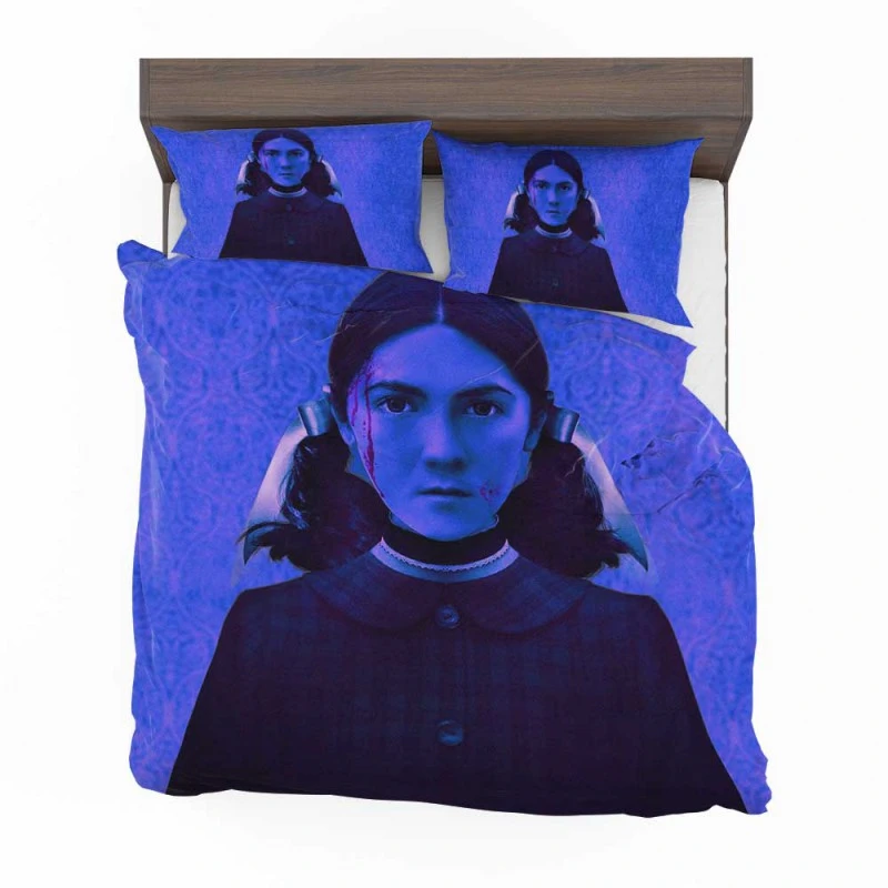 Alternative view of Orphan First Kill Movie Thriller Bedding Set - Custom Bedding Set
