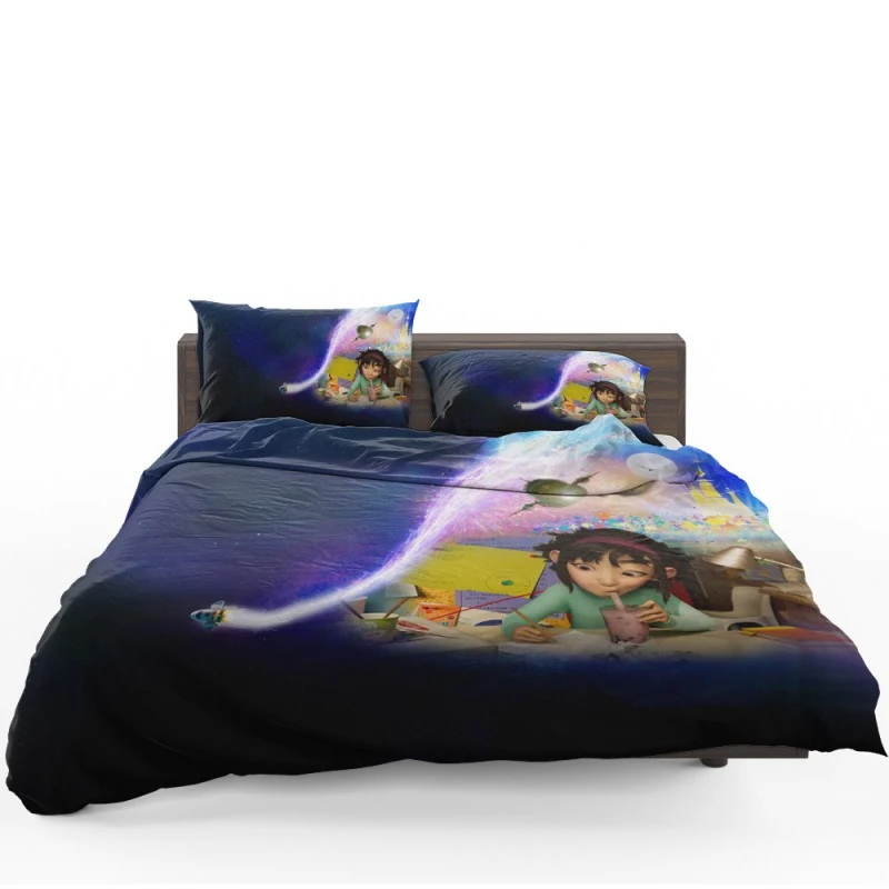 Over The Moon Movie Fei Fei Bedding Set - Custom Bedding Set