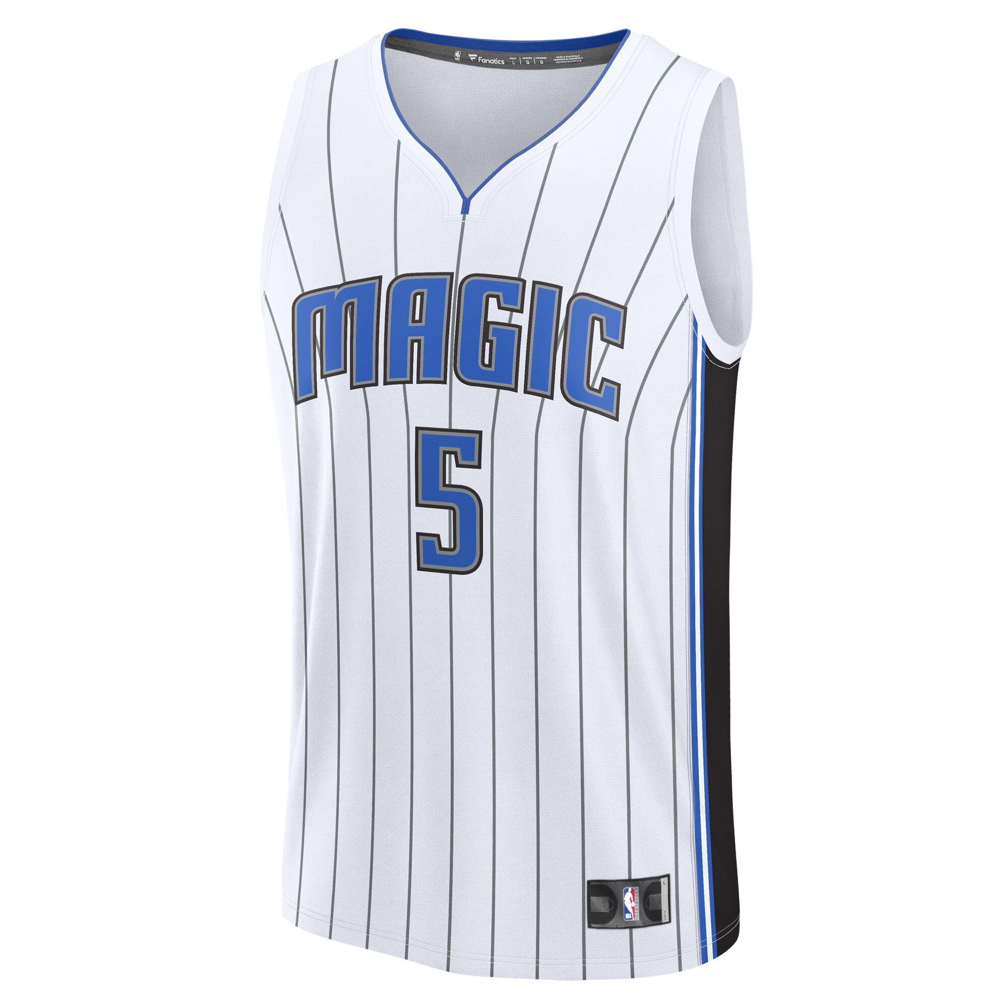 Alternative view of Paolo Banchero Orlando Magic Fanatics Fast Break Replica Player Jersey - Association Edition - White