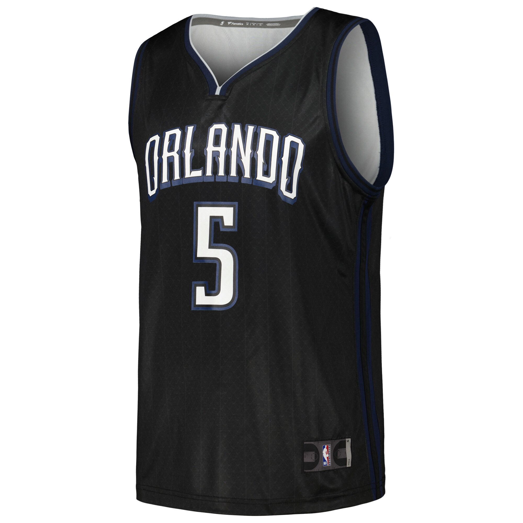 Alternative view of Paolo Banchero Orlando Magic Fanatics Fastbreak Jersey - City Edition - Black