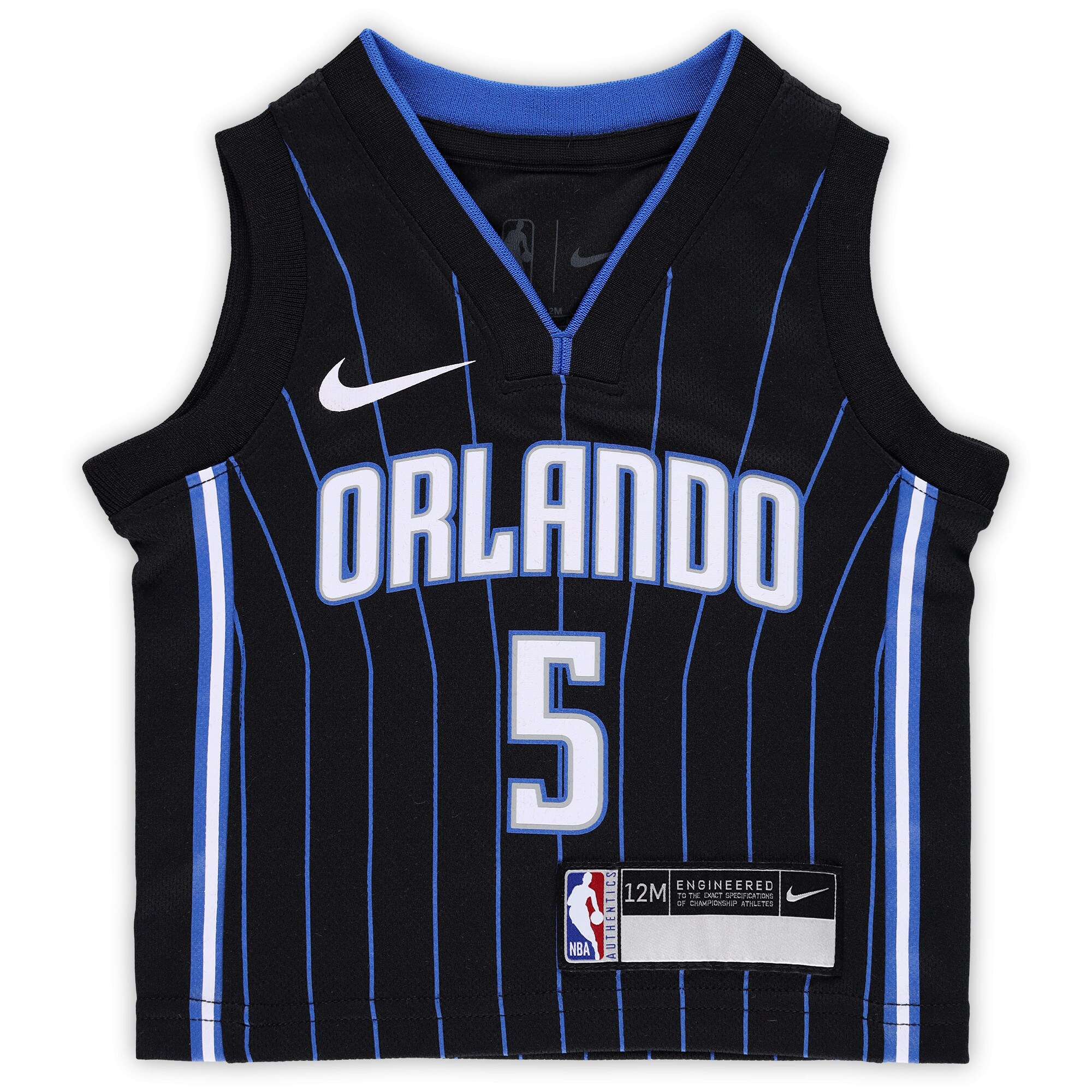 Alternative view of Paolo Banchero Orlando Magic Infant Swingman Player Jersey - Icon Edition - Black