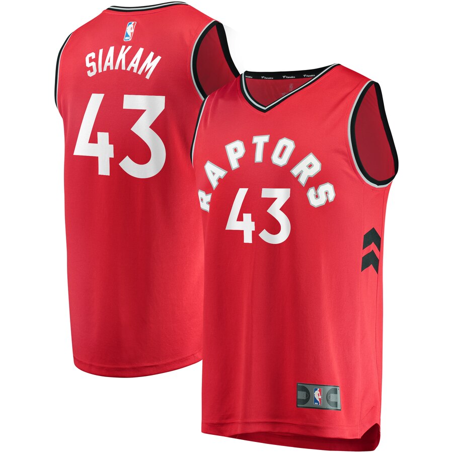 Pascal Siakam Toronto Raptors Fanatics Branded 2019/20 Fast Break Replica Player Jersey - Icon Edition - Red