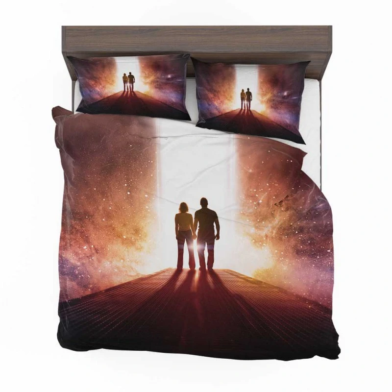 Alternative view of Passengers Movie Jennifer Lawrence Chris Pratt Bedding Set - Custom Bedding Set