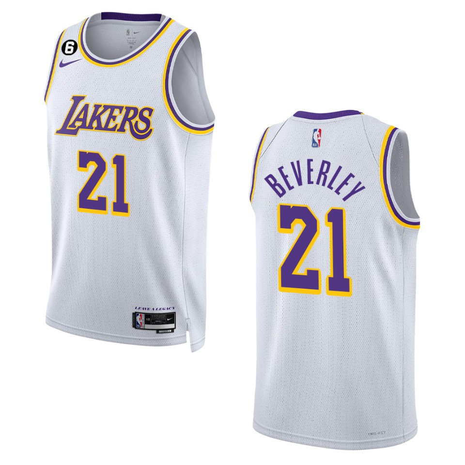 Patrick Beverley Association Edition Los Angeles Lakers 2022-23 White Swingman Jersey