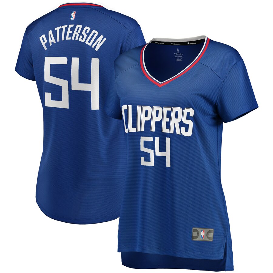 Patrick Patterson La Clippers Fanatics Branded Women's Fast Break Replica Player Jersey - Icon Edition - Royal