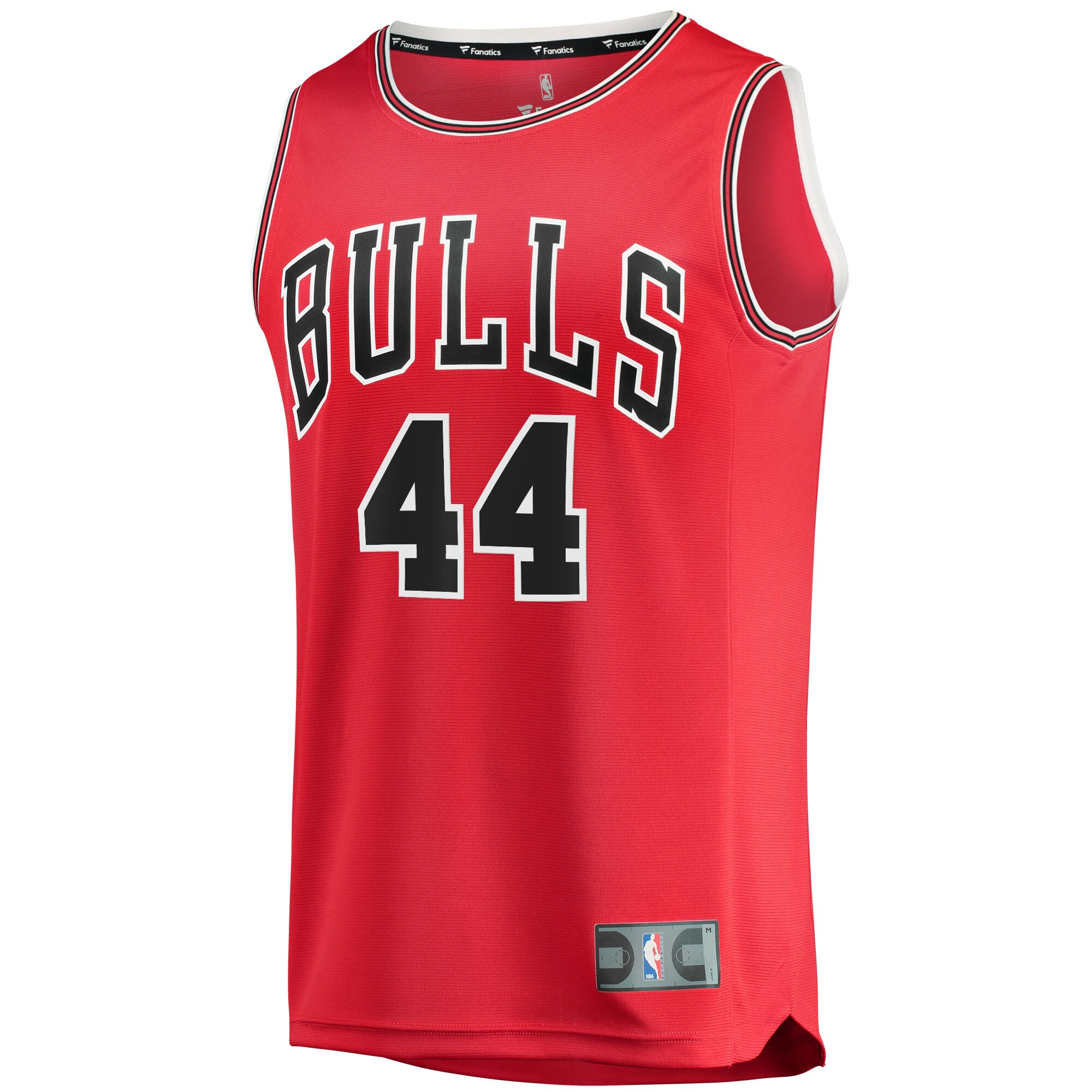 Alternative view of Patrick Williams Chicago Bulls Fanatics Fast Break Replica Jersey - Icon Edition - Red