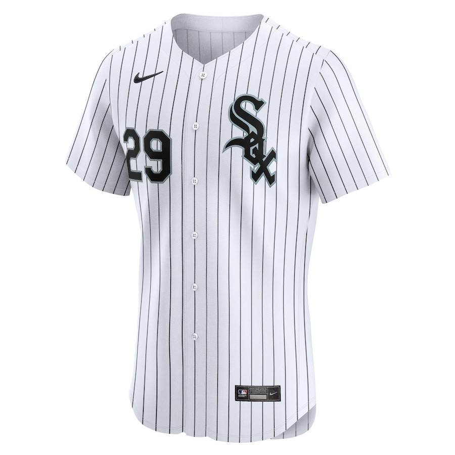 Alternative view of Paul DeJong 29 Chicago White Sox Home Elite Player Men Jersey - White