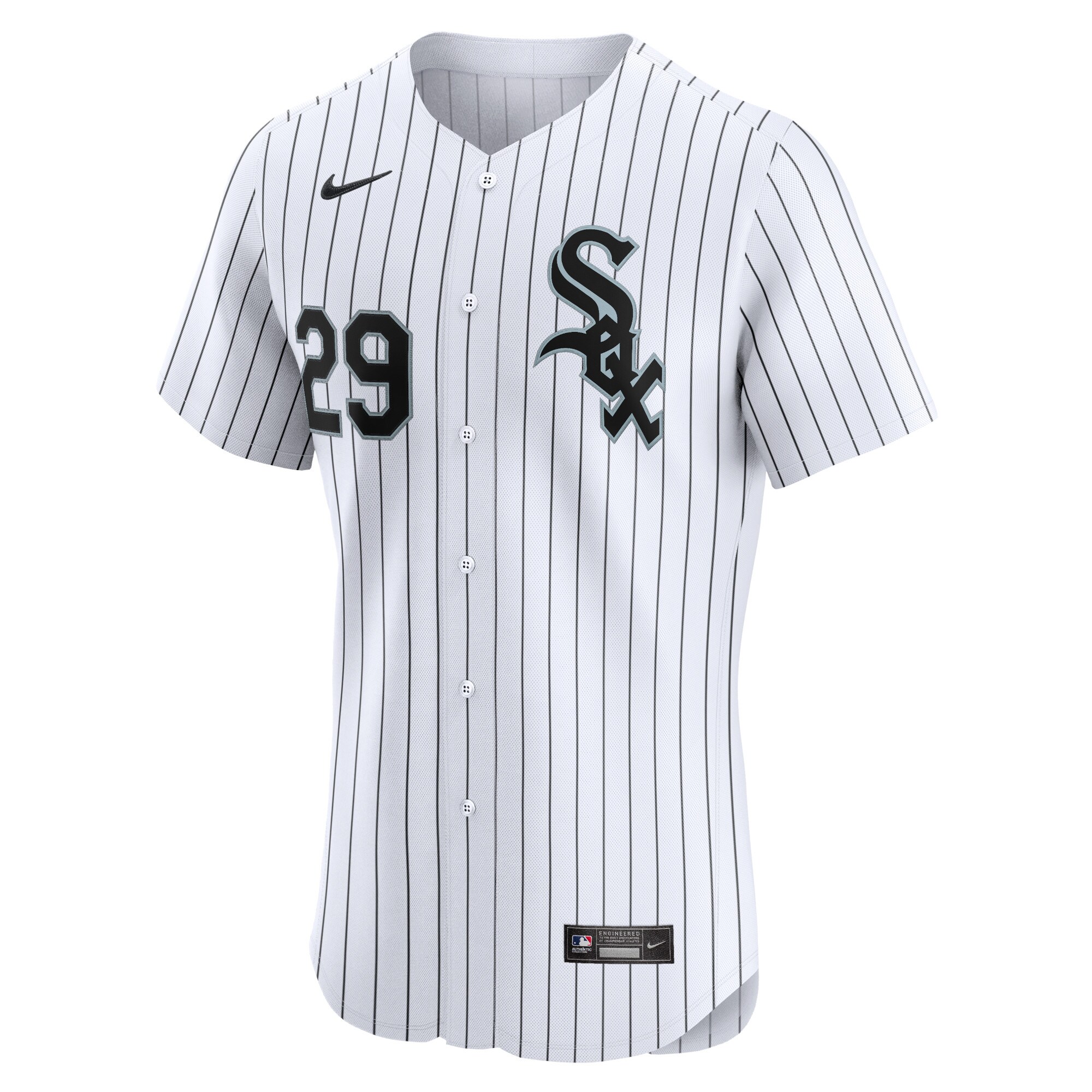 Alternative view of Paul Dejong Chicago White Sox Home Elite Player Jersey - White