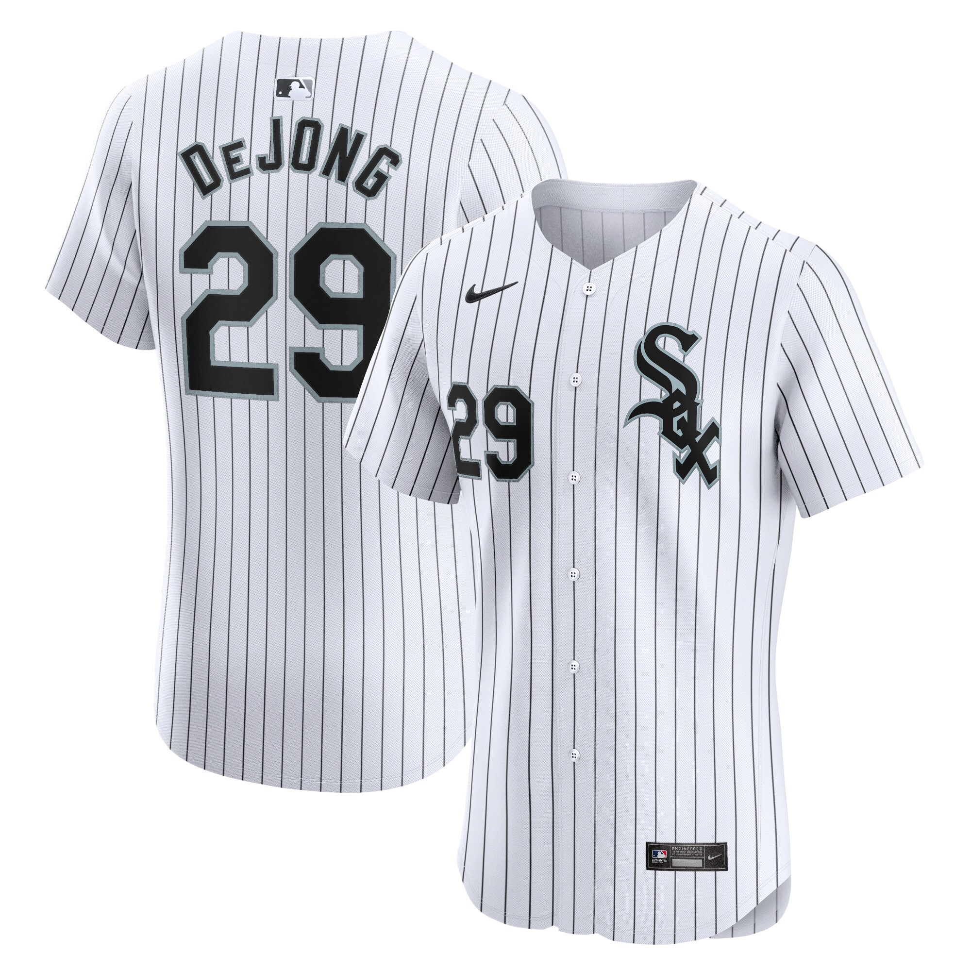 Paul Dejong Chicago White Sox Home Elite Player Jersey - White