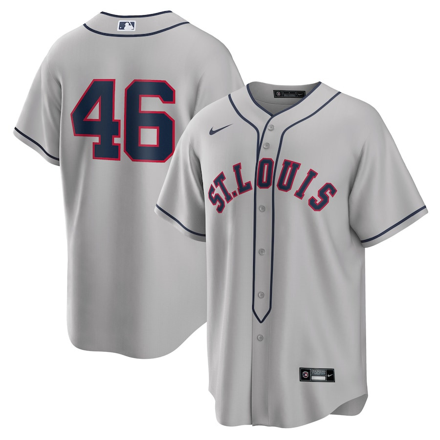 Paul Goldschmidt 46 St. Louis Cardinals 2024 Rickwood Classic Player Men Jersey - Gray 