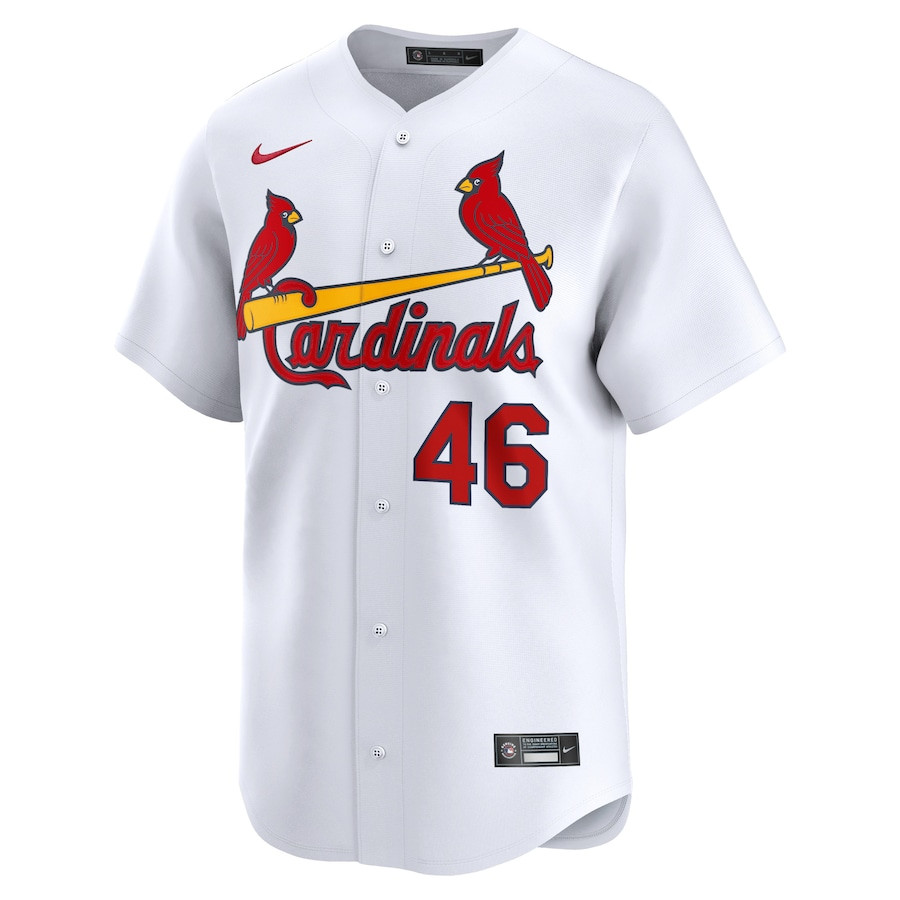 Alternative view of Paul Goldschmidt 46 St. Louis Cardinals Home Limited Player Men Jersey - White 