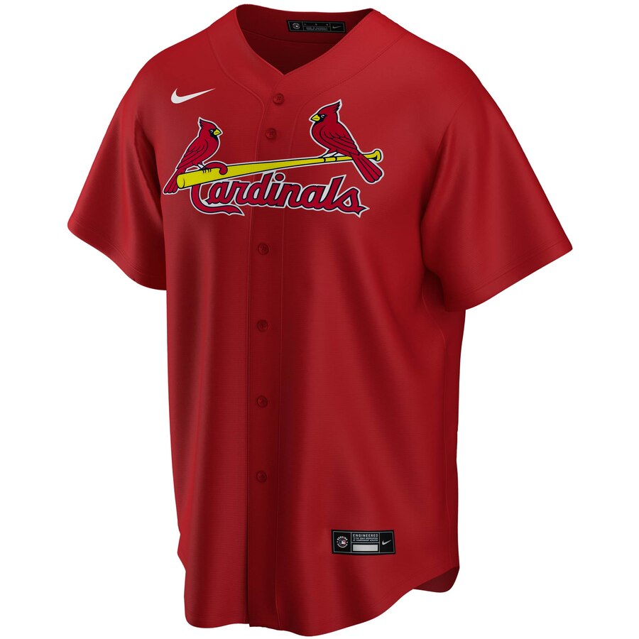 Alternative view of Paul Goldschmidt St. Louis Cardinals Alternate 2020 Replica Player Jersey ÃƒÂ¢Ã¢â€šÂ¬Ã¢â‚¬Å“ Red