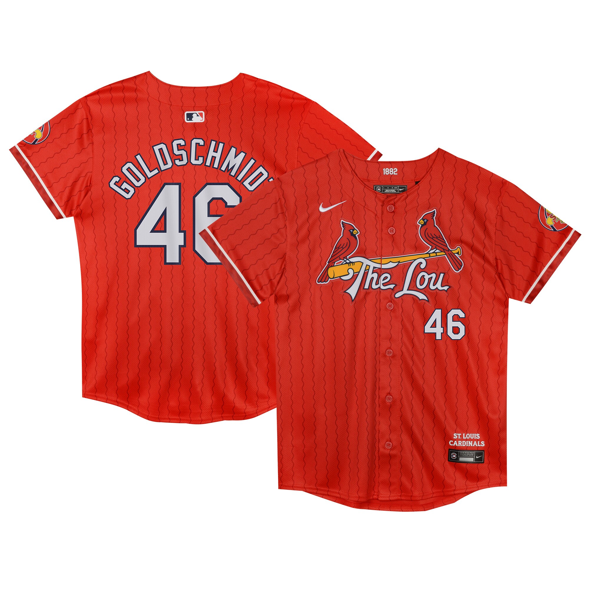 Paul Goldschmidt St. Louis Cardinals Preschool 2024 City Connect Limited Player Jersey - Red