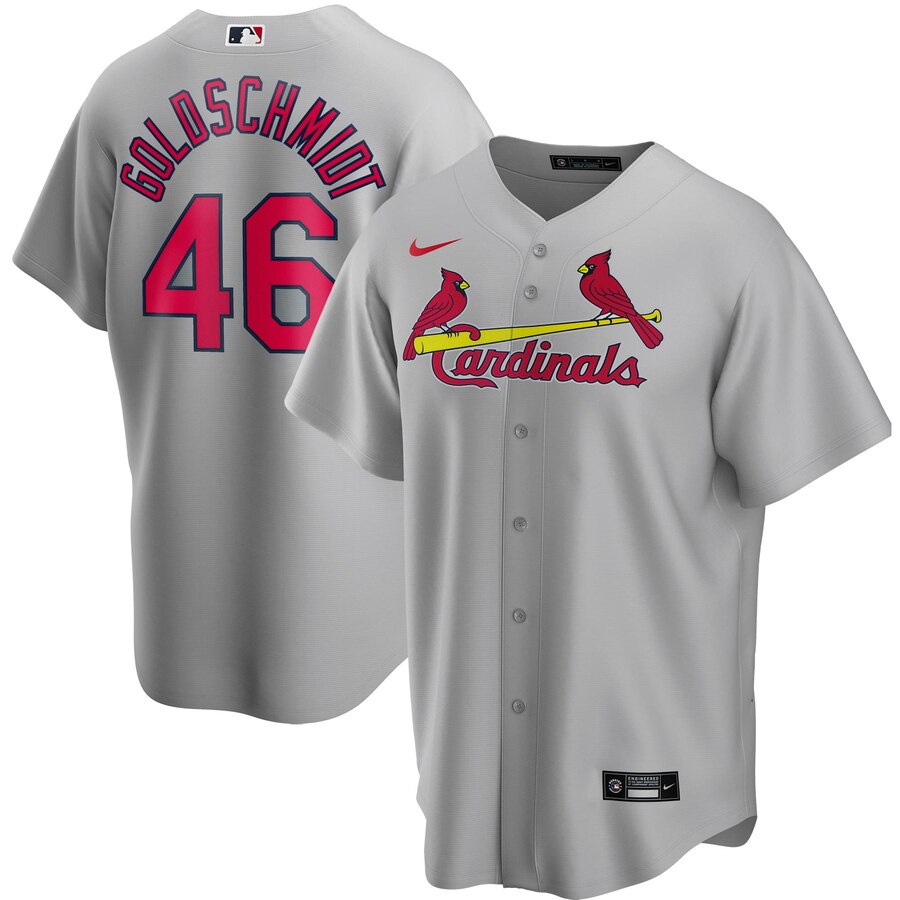 Paul Goldschmidt St. Louis Cardinals Road 2020 Replica Player Jersey ÃƒÂ¢Ã¢â€šÂ¬Ã¢â‚¬Å“ Gray