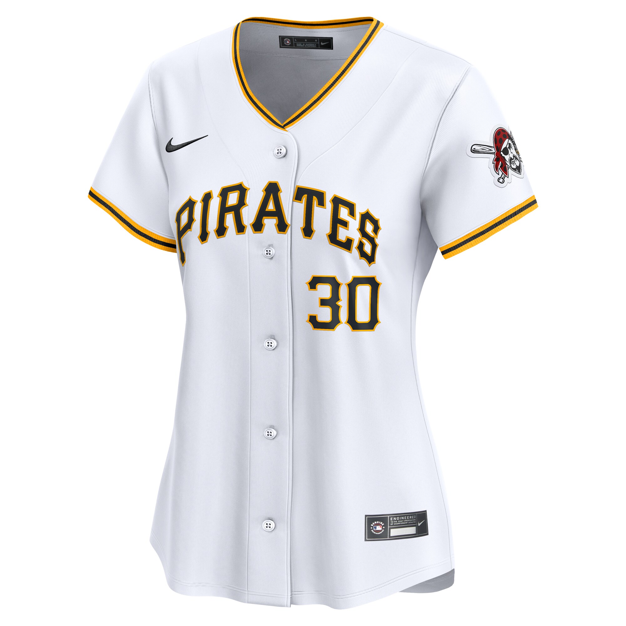 Alternative view of Paul Skenes Pittsburgh Pirates Women's Home Limited Player Jersey - White