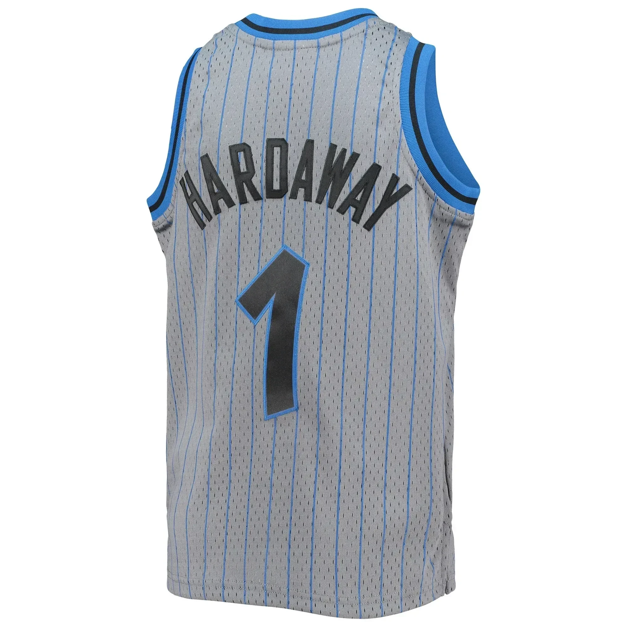 Alternative view of Penny Hardaway Orlando Magic Mitchell & Ness Youth 1994-95 Hardwood Classics Reload Jersey – Gray - JS634 