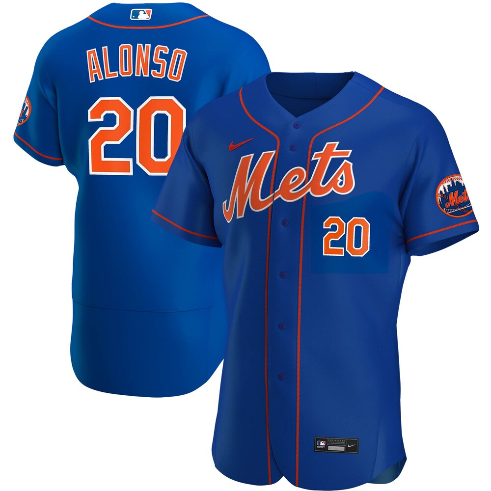 Pete Alonso New York Mets Alternate 2020 Player Jersey - Royal