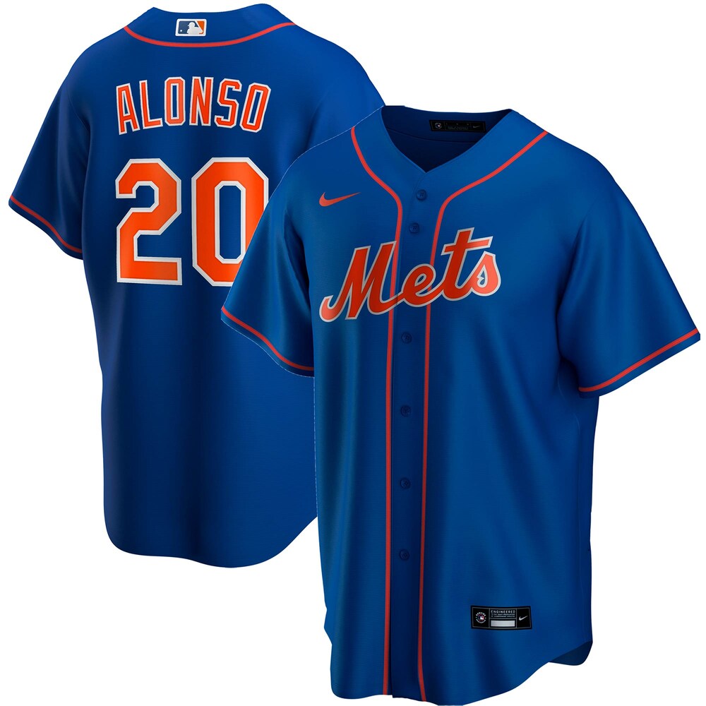Pete Alonso New York Mets Alternate 2020 Player Jersey - Royal Color
