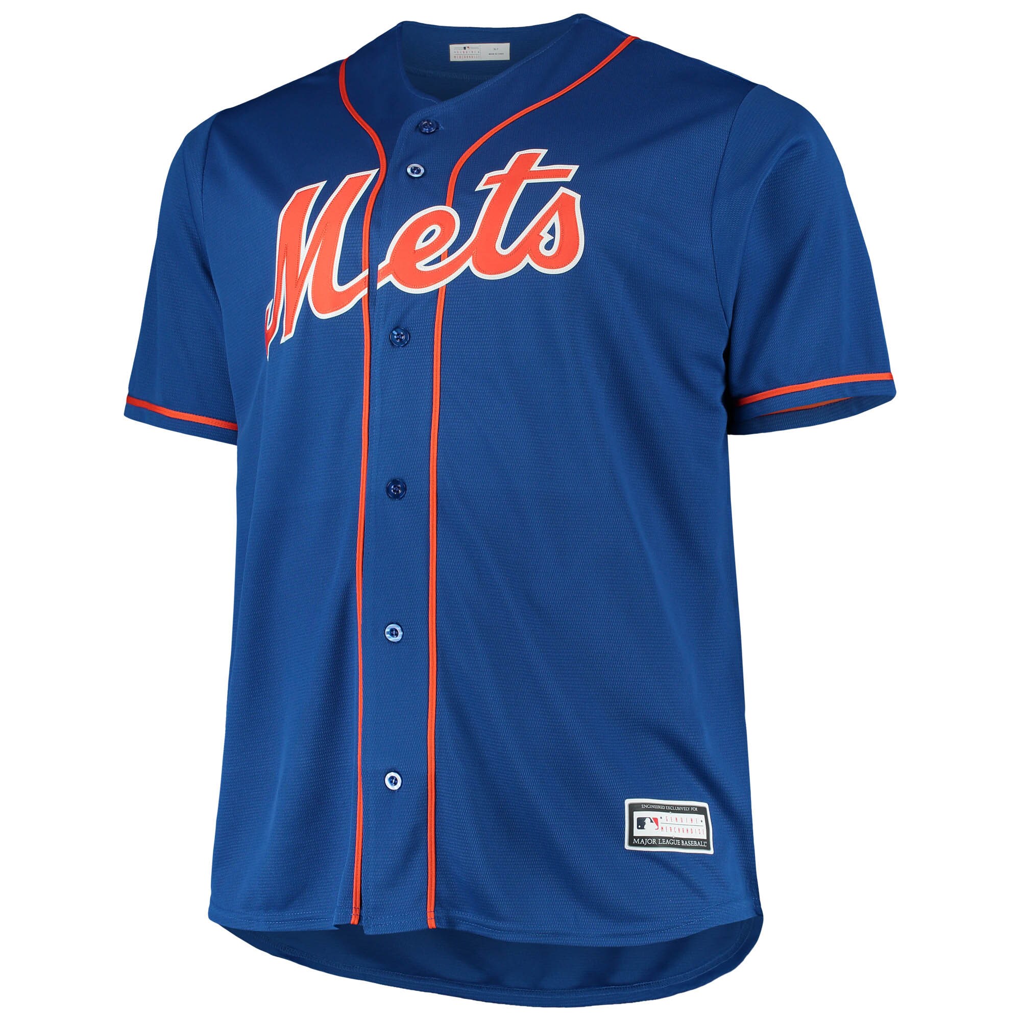 Alternative view of Pete Alonso New York Mets Big & Tall Replica Player Jersey - Royal