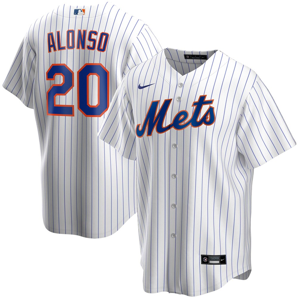 Pete Alonso New York Mets Home 2020 Player Jersey - White