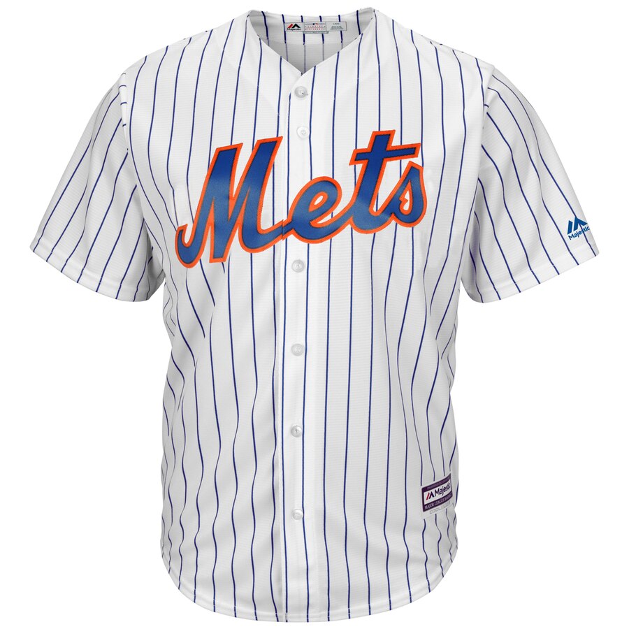 Alternative view of Pete Alonso New York Mets Majestic Home Official Cool Base Player Jersey - White
