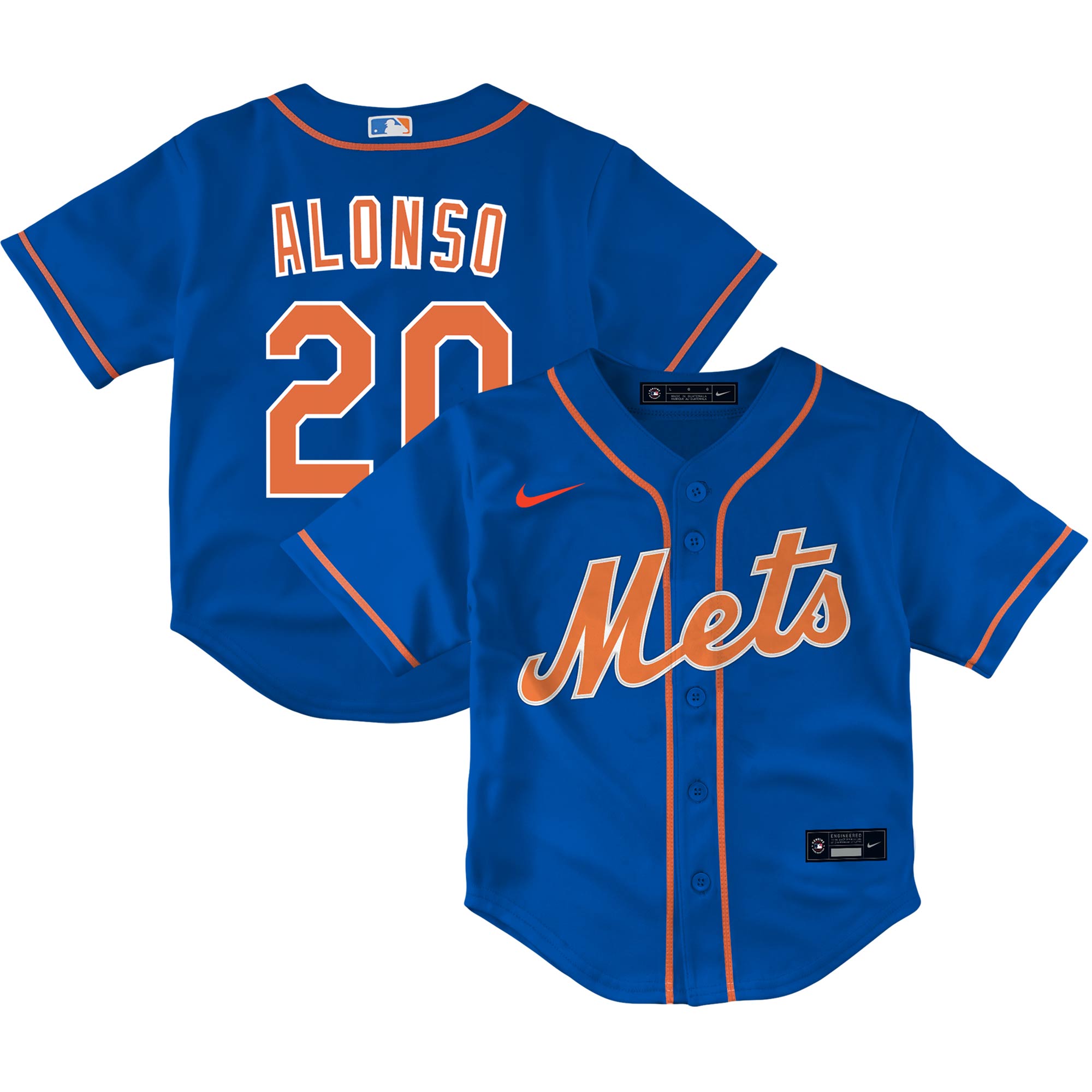 Pete Alonso New York Mets Toddler Alternate Replica Player Jersey - Royal