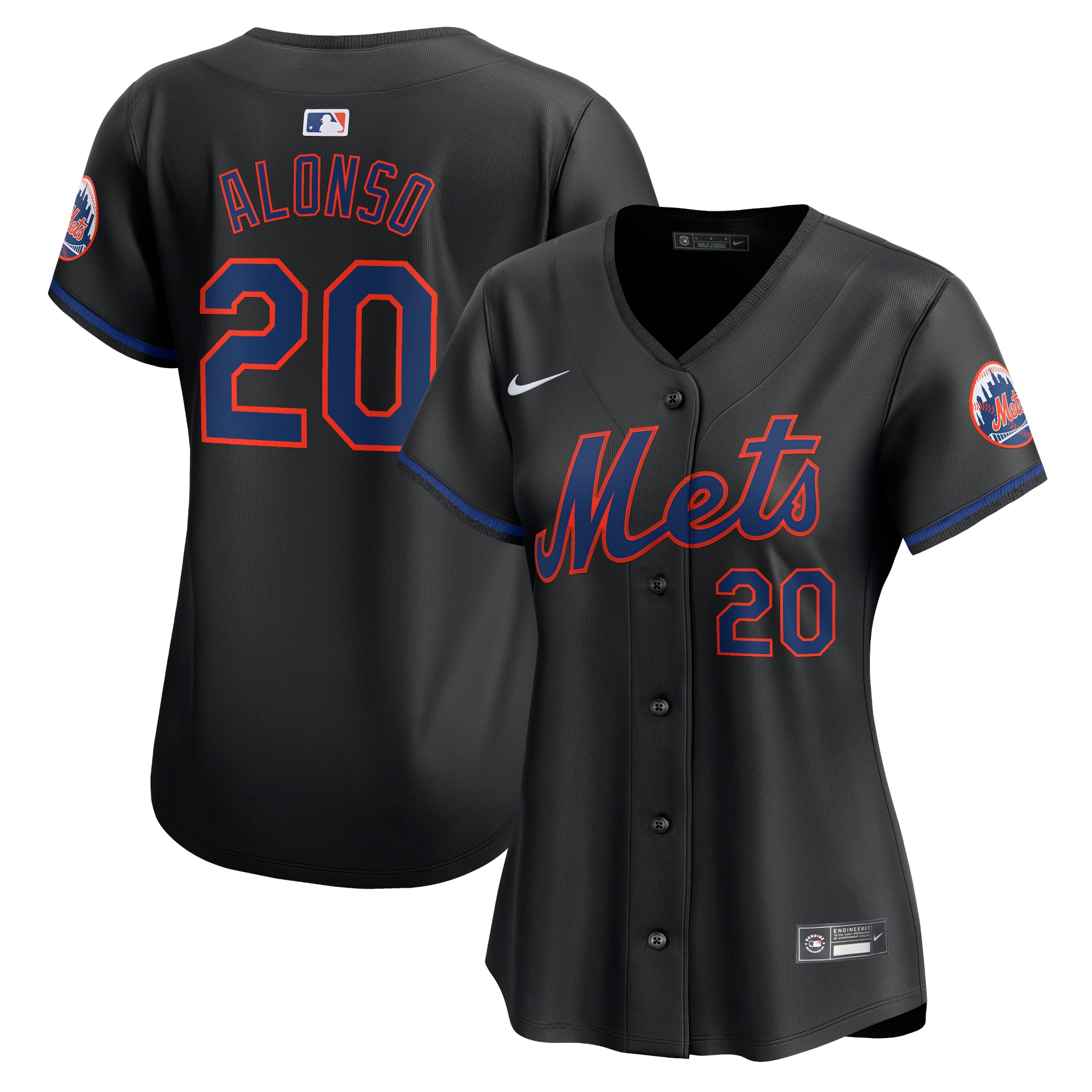 Pete Alonso New York Mets Women's Alternate Limited Player JerseyÃƒâ€šÃ‚Â ÃƒÂ¢Ã¢â€šÂ¬Ã¢â‚¬Å“ Black
