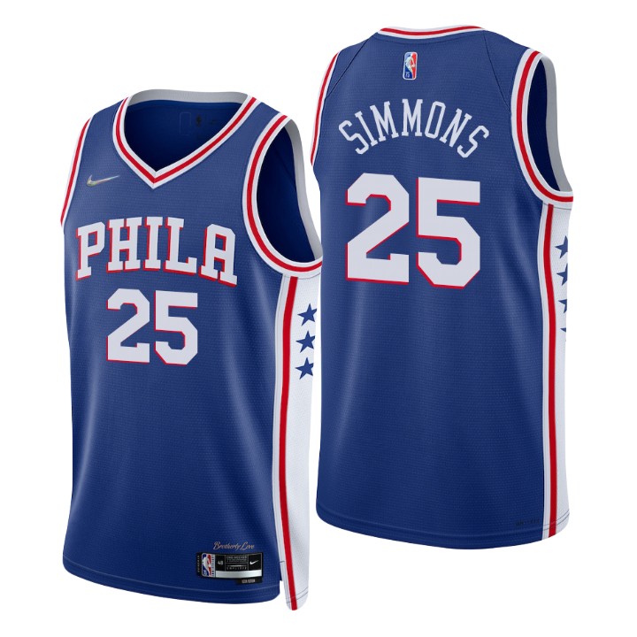 Philadelphia 76ers Ben Simmons 75th Anniversary Diamond Jersey Icon