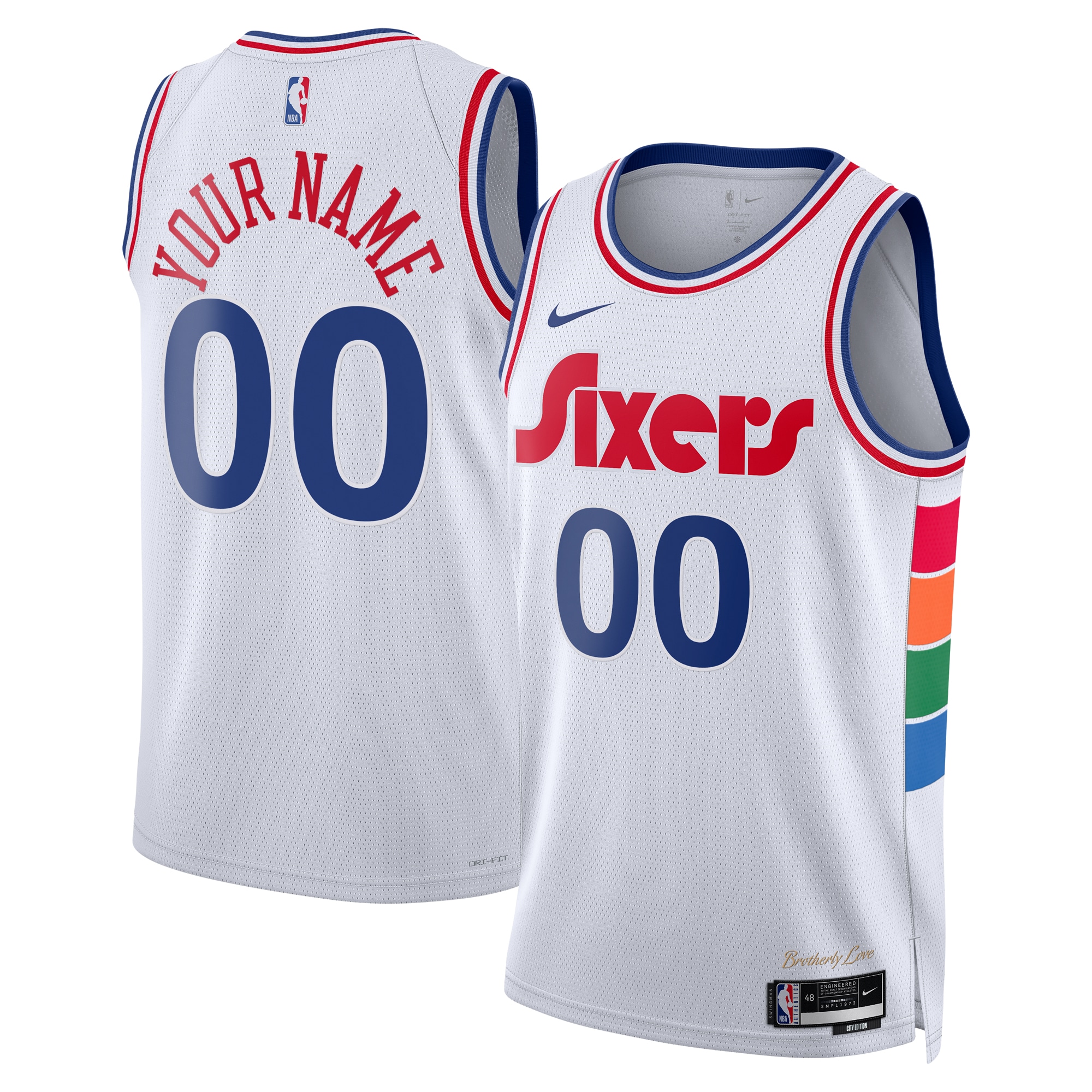 Philadelphia 76ers City Edition Swingman Jersey 2024 - Custom - Unisex - JS739 