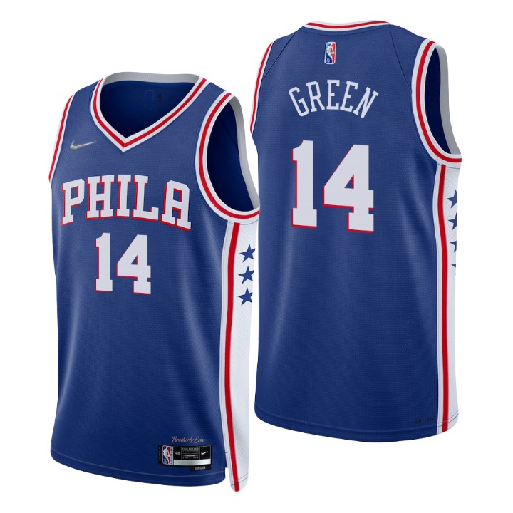 Philadelphia 76ers Danny Green 75th Anniversary Diamond Jersey Icon